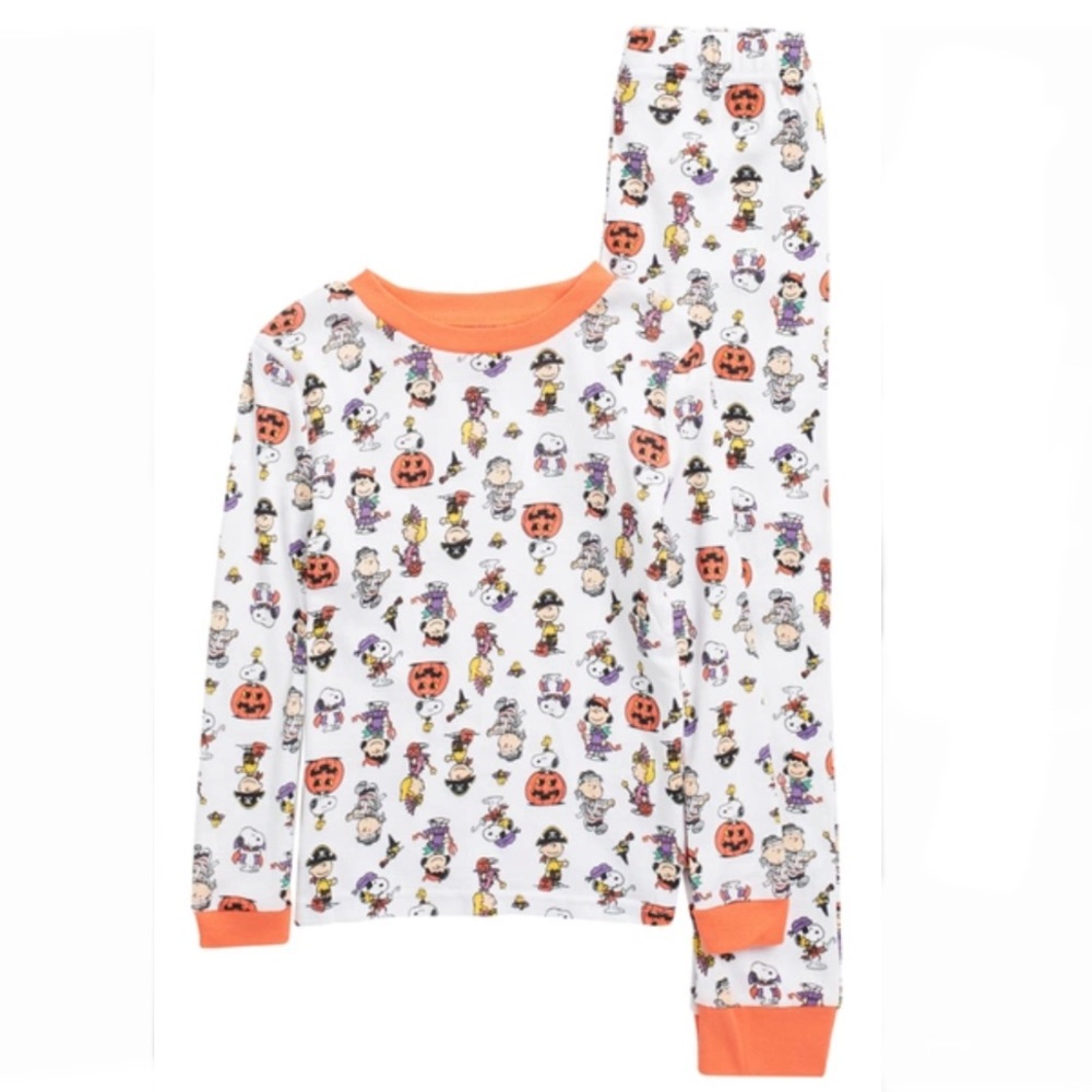 Peanuts Snoopy Halloween Long Sleeve Pajamas